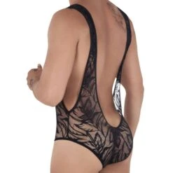 Body Dentelle Boyshort Noir