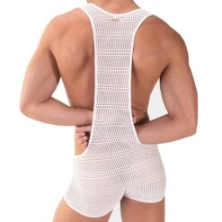 Body Iso Mesh Blanc