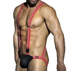 Body Jock Noir - Rouge