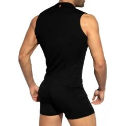 Body Sans Manche Noir