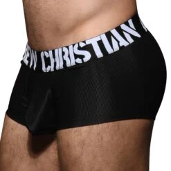 Boxer Almost Naked Power Rib Noir