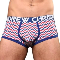 Boxer Almost Naked Zig Zag