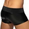 Boxer Back Zip Rub Cockring Noir