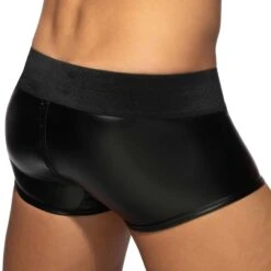 Boxer Cockring Allover Zip Rub Noir