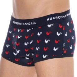 Boxer Coq Gaulois Bleu Marine