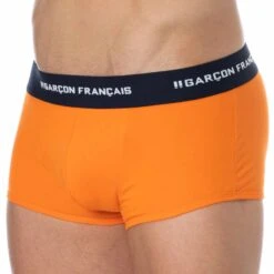 Boxer Court Coton Carotte