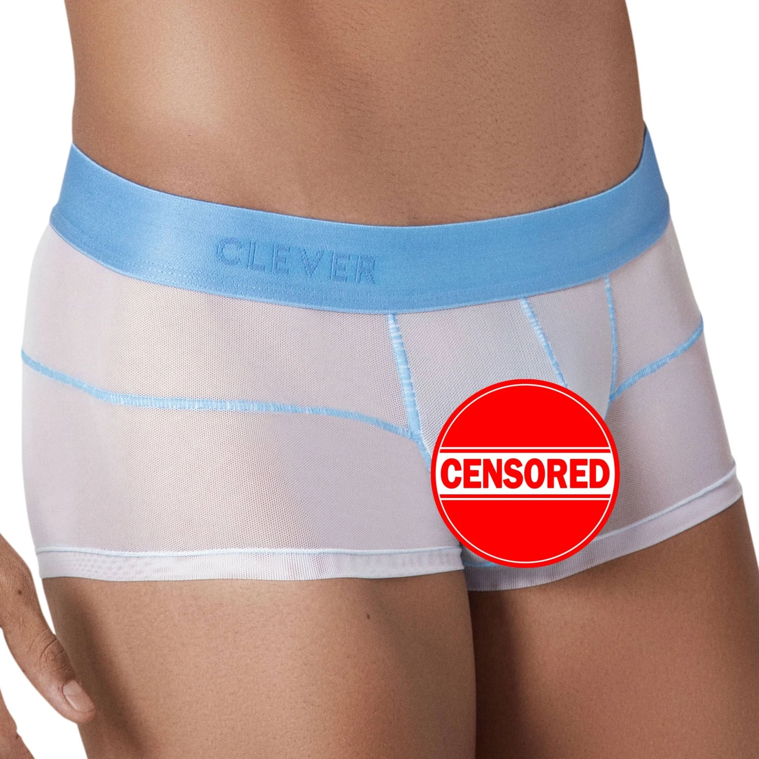 Boxer Court Hunch Blanc