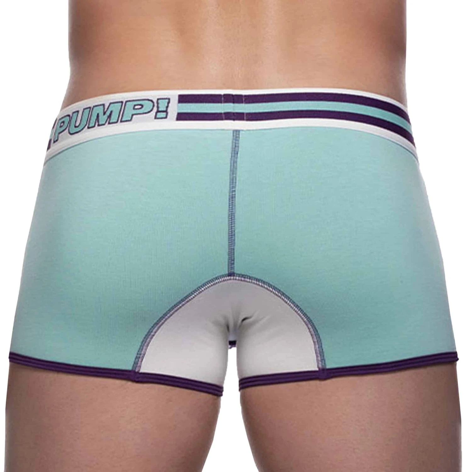 Boxer Court Sportboy Activate Bleu Turquoise - Blanc â Image 2