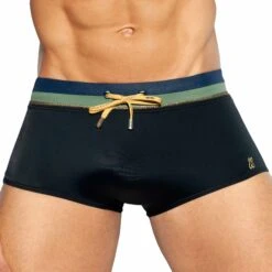 Boxer De Bain Court Cruise Noir