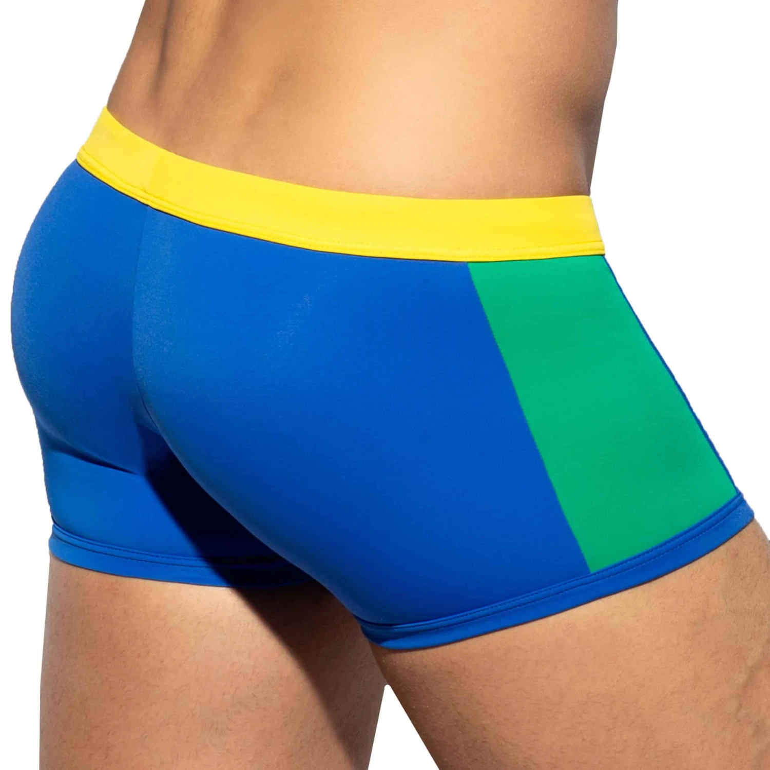 Boxer De Bain Flag Bleu - Vert - Jaune â Image 2