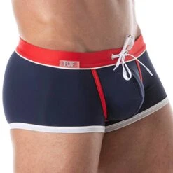 Boxer De Bain Holidays Marine - Rouge