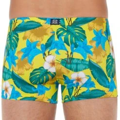 Boxer De Bain Tropicana Jaune