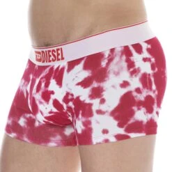 Boxer Denim Division Coton Tie-Dye Rouge