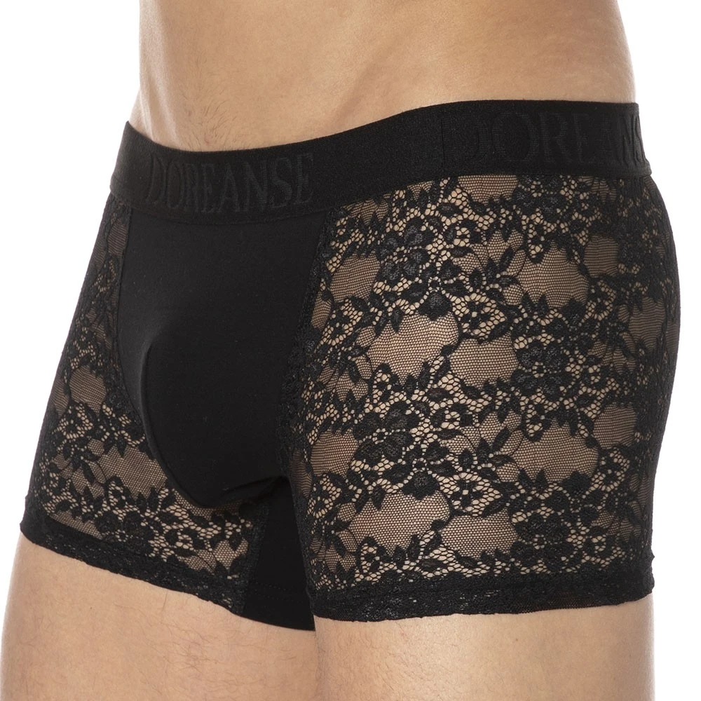 Boxer Dentelle SexyNoir
