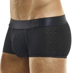 Boxer Embossed Dot Noir