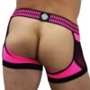 Boxer Jock Chock Hybred Rose Fluo