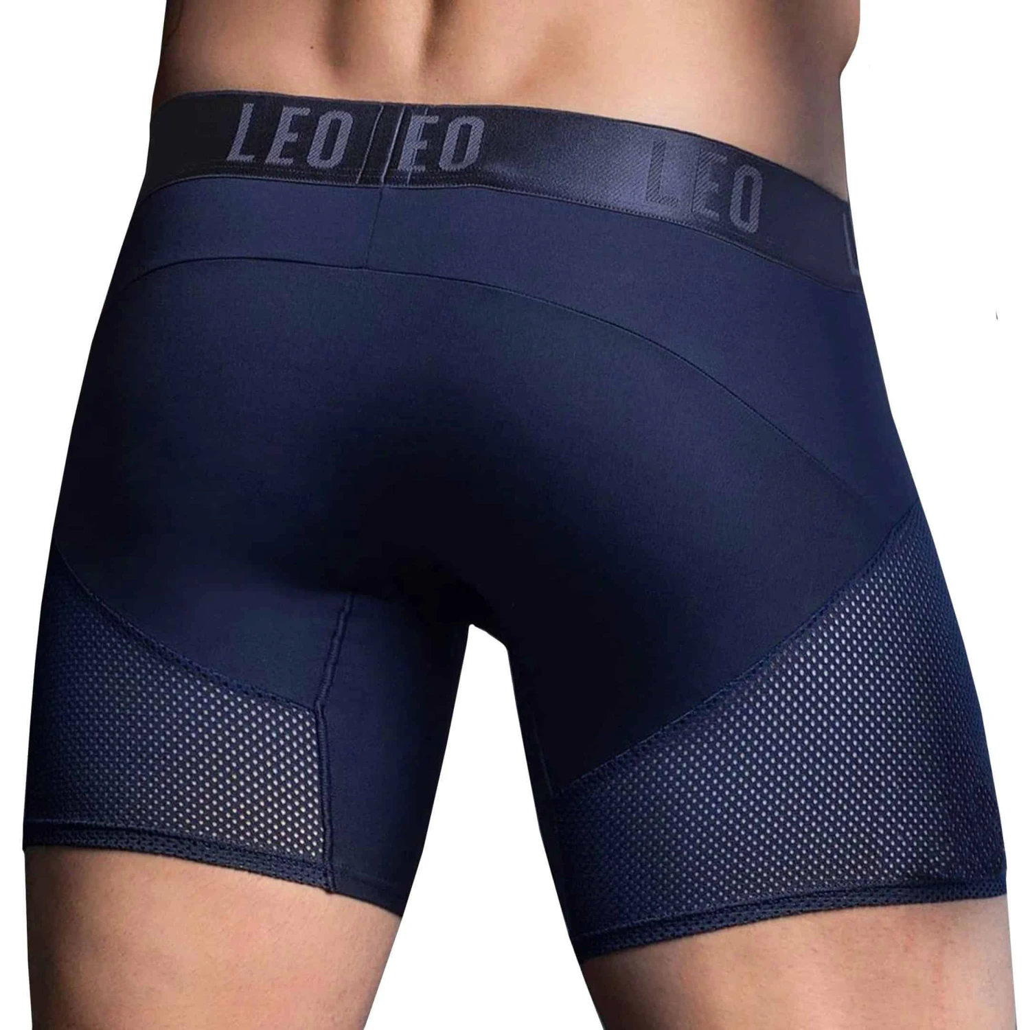 Boxer Long Advanced Mesh Bleu Marine â Image 2