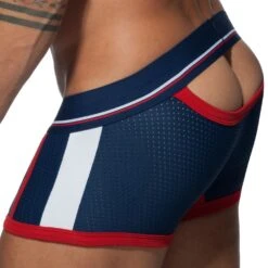 Boxer Open Sport Mesh Marine