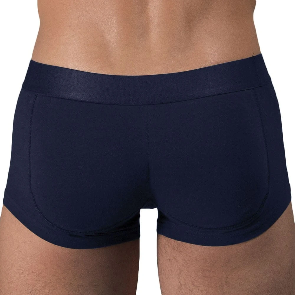 Boxer Court Padded Coton Bleu Marine â Image 3