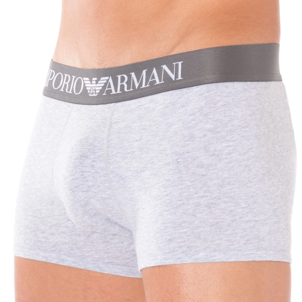 Boxer Stretch Cotton Gris