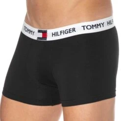 Boxer Tommy 85 Coton Noir