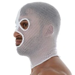 Cagoule Circuit Mesh Blanche