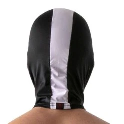 Cagoule Naughty Open Mouth - Noir - Blanc