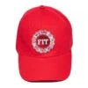 Casquette FIT Coton Rouge