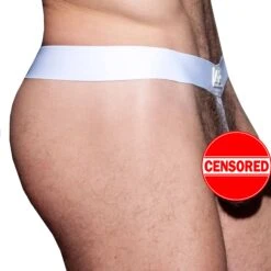 Ceinture Cockring Blanche