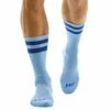 Chaussettes Basses Football Bleu Ciel