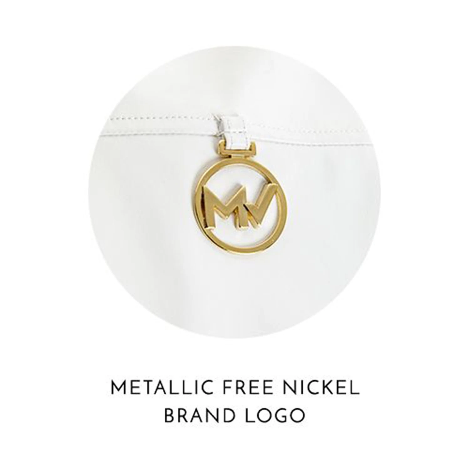 Chemisette Leather Simili-Cuir Blanche â Image 5