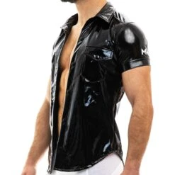 Chemisette Viral Vinyle Noire