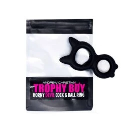 Cock-Ring Horny Devil Trophy Boy Noir