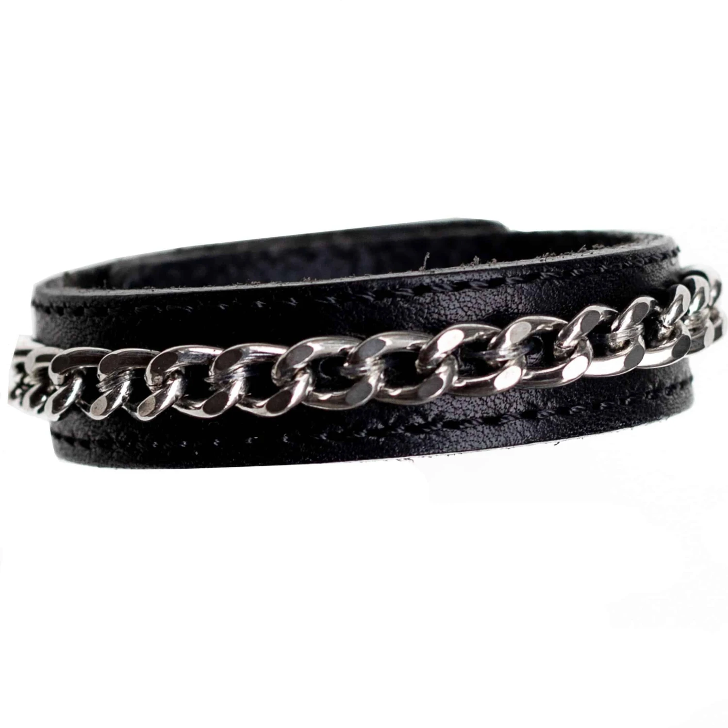 Cockring En Cuir Mencore Noir