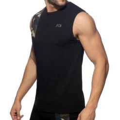 Débardeur AD Coton Noir
