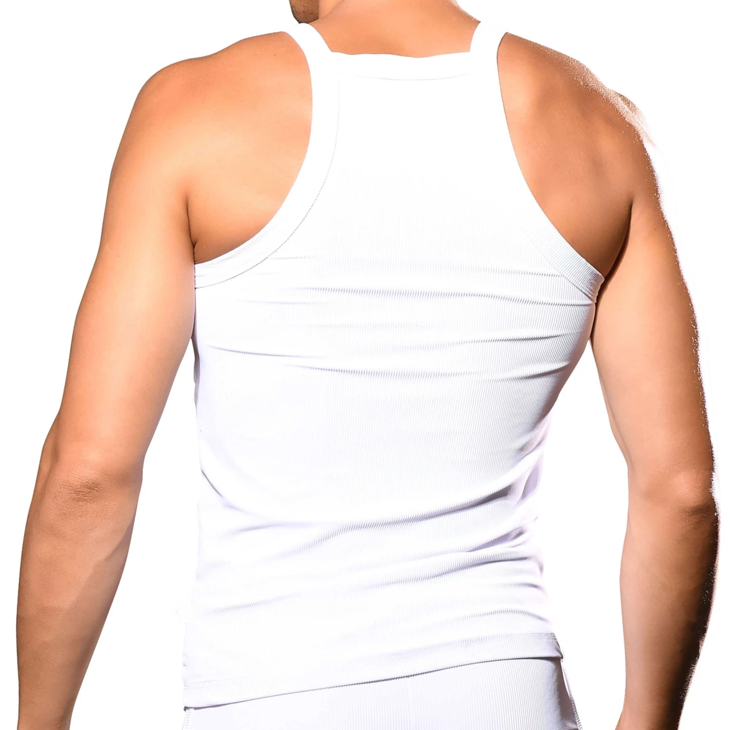 Débardeur Essential Rib Blanc