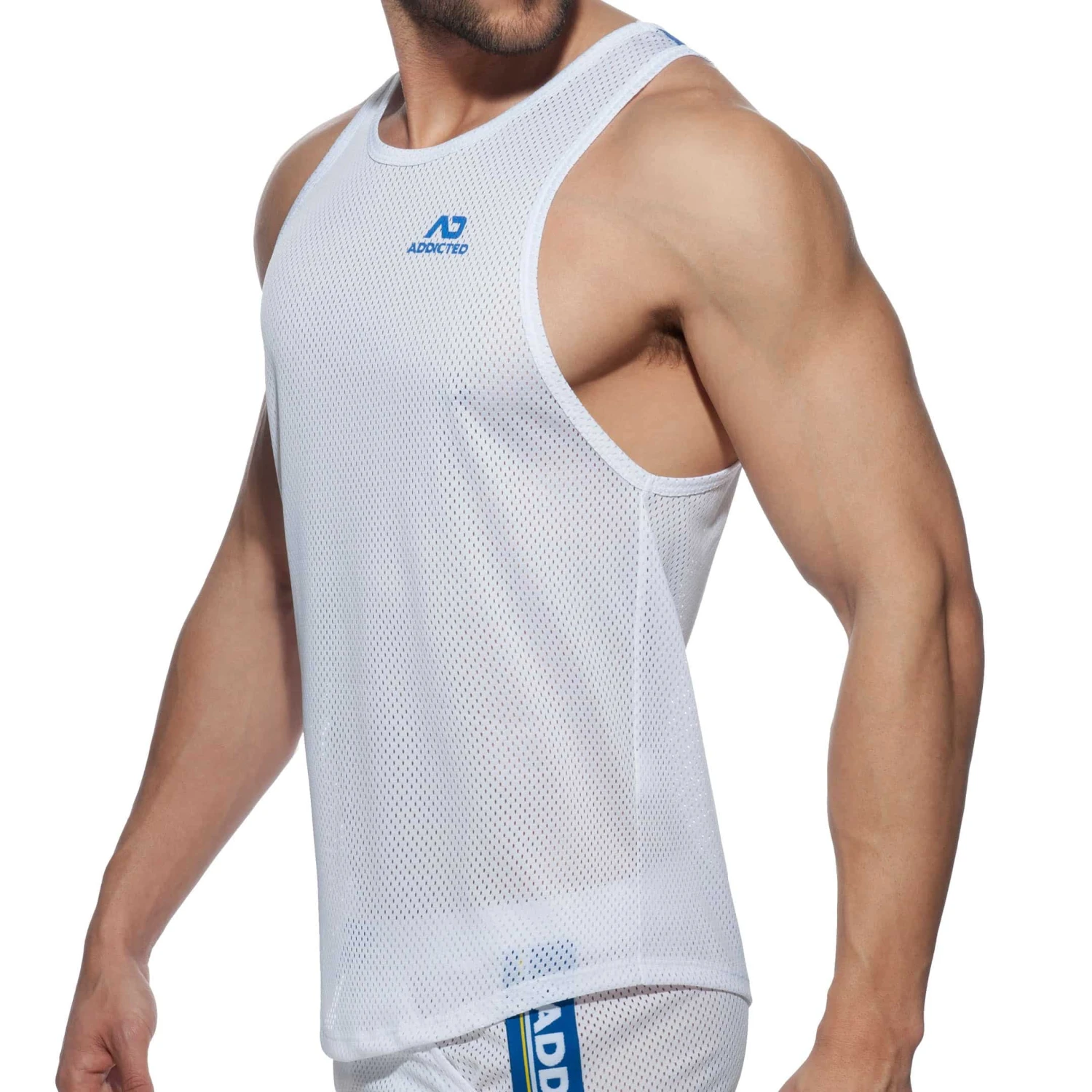 DĂ©bardeur Mesh Waistband Blanc â Image 2