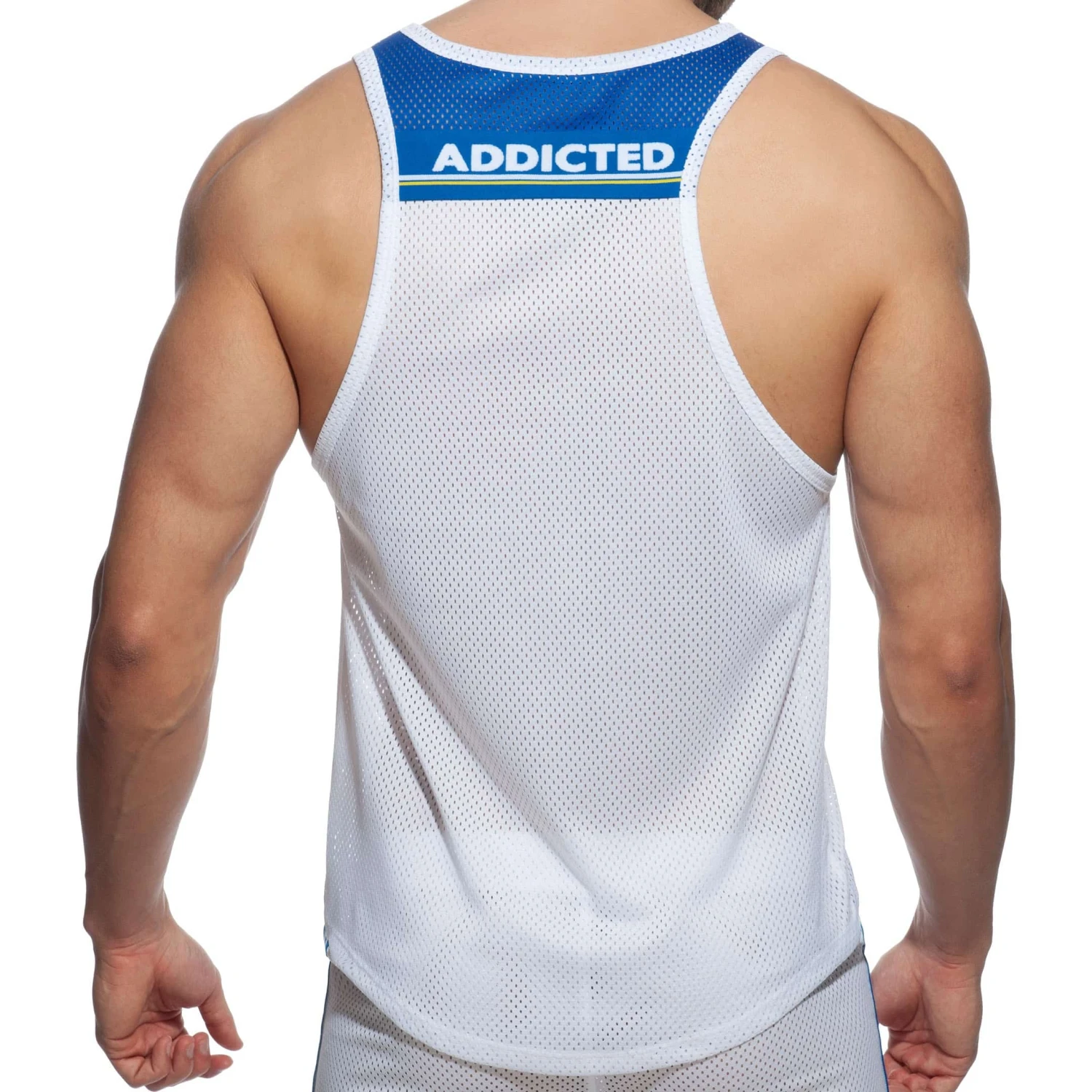 Débardeur Mesh Waistband Blanc