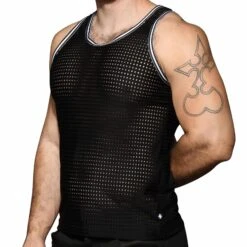 Débardeur Sports Mesh Noir