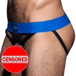 Double Jock Strap Cockring Royal