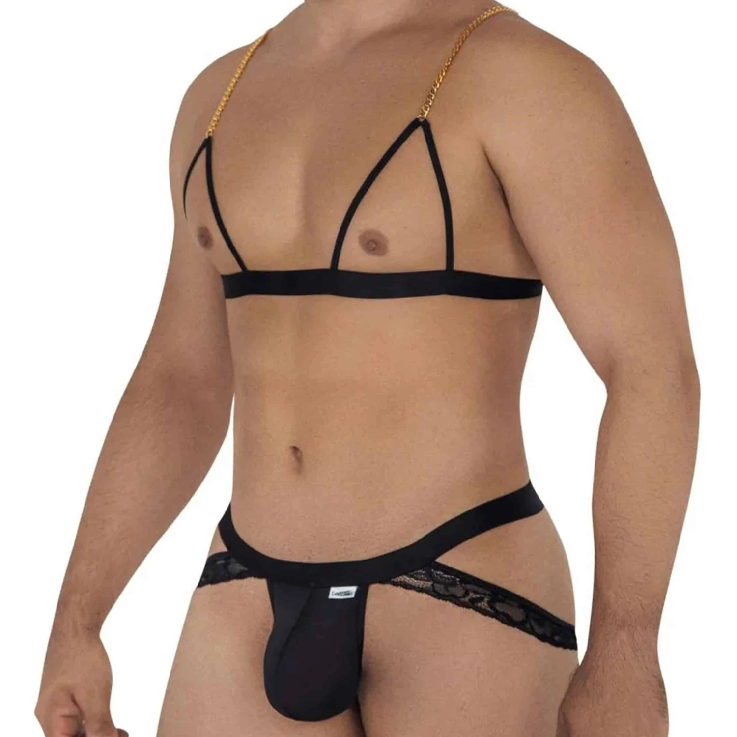 Ensemble Harnais - Jock Strap Noir â Image 2