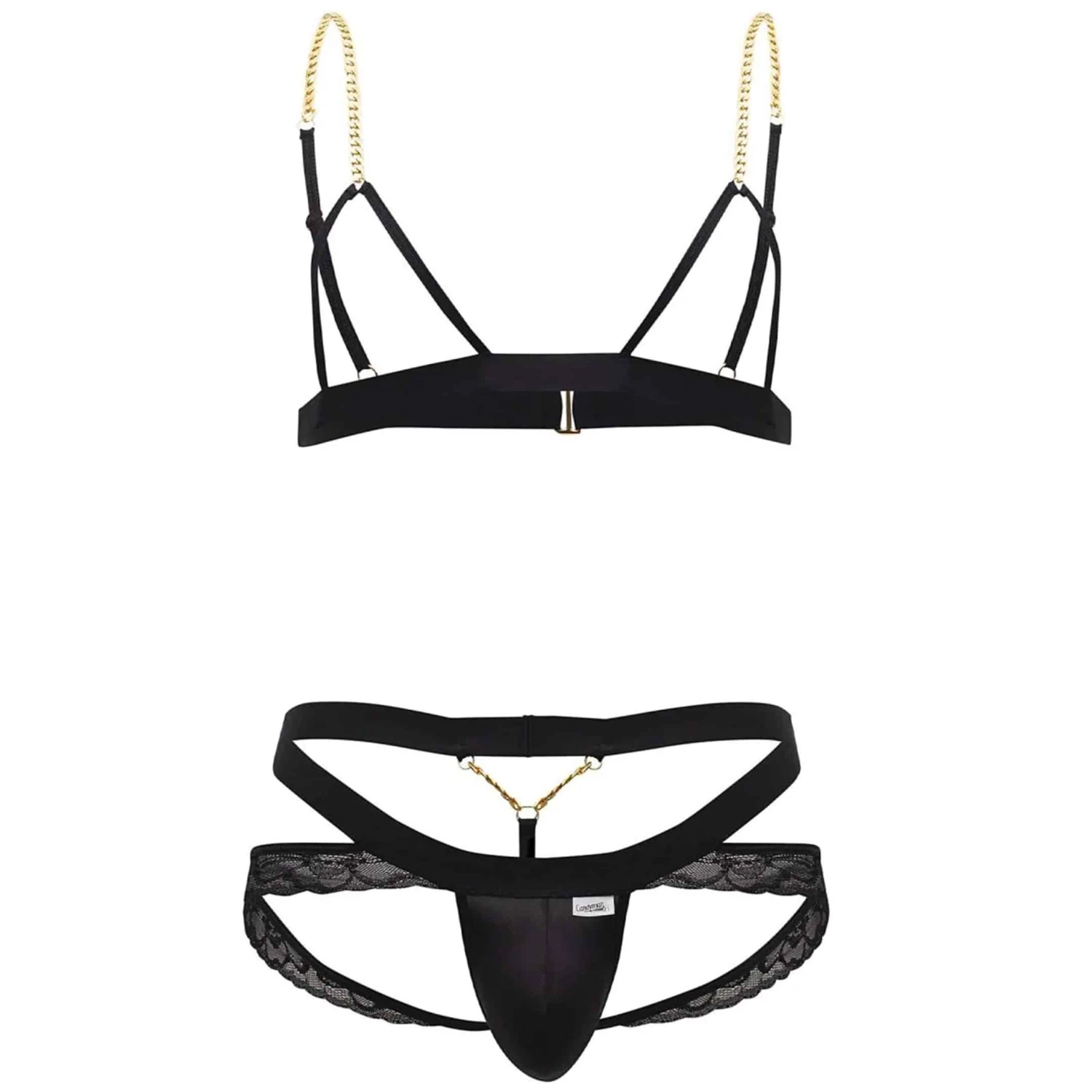 Ensemble Harnais - Jock Strap Noir â Image 3