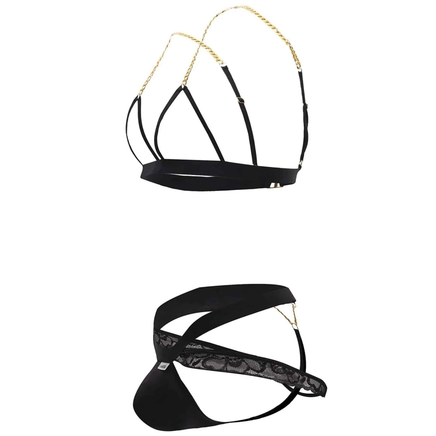 Ensemble Harnais - Jock Strap Noir â Image 5