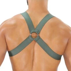 Harnais Elastique Fetish Kaki