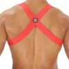 Harnais Elastique Party Boy Rouge