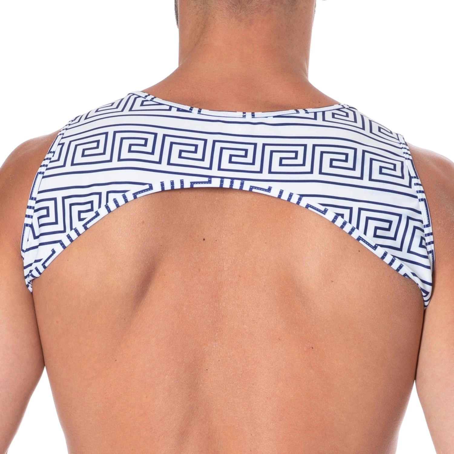 Harnais Greek Frame Blanc - Bleu â Image 4