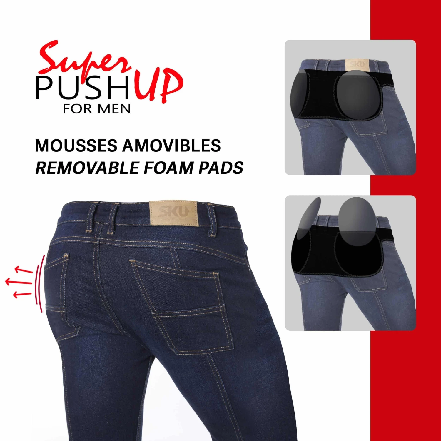 Jeans Original Super Push-Up Noir â Image 9
