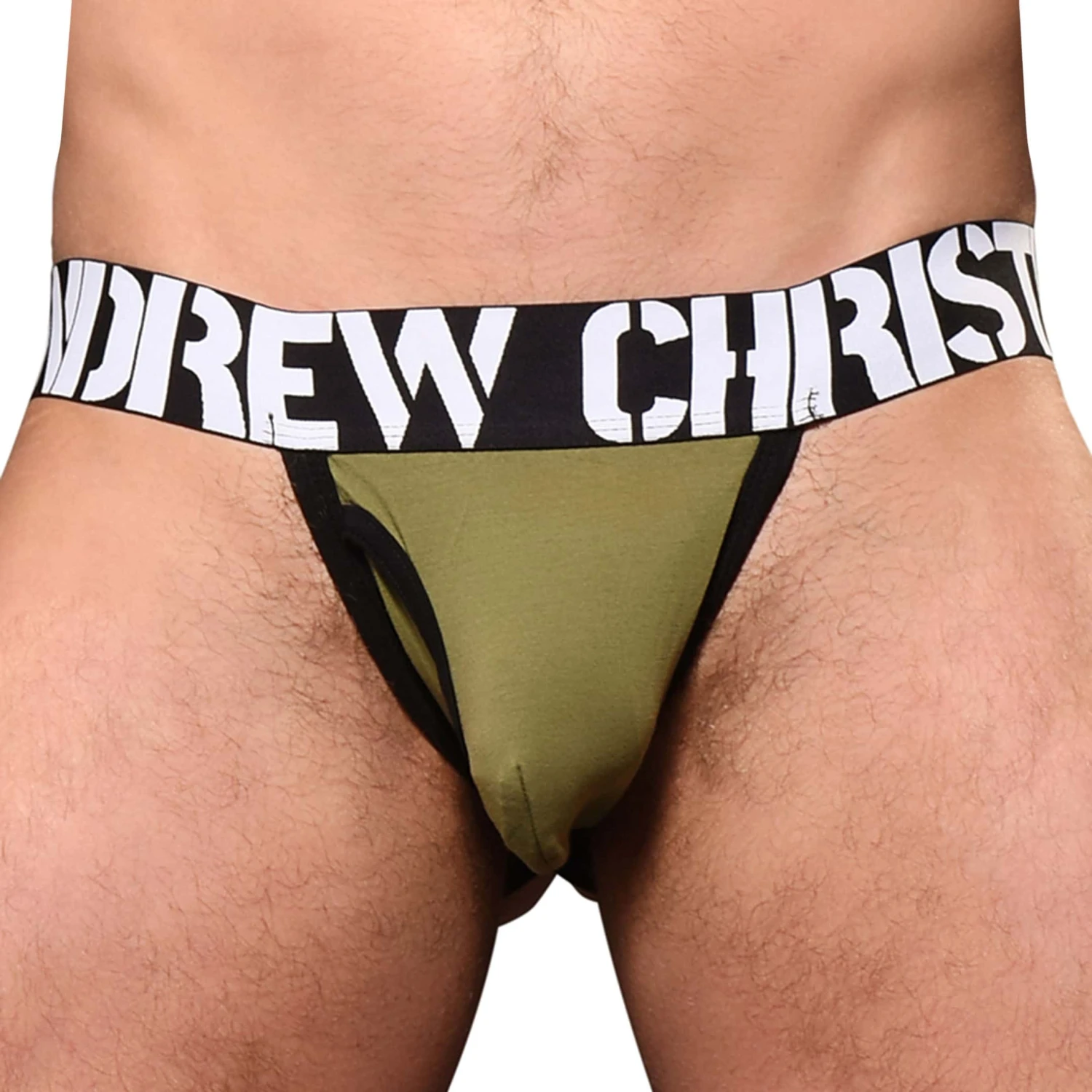 Jock Strap Almost Naked Capsule Army Olive