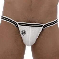 Jock Strap Arose Blanc