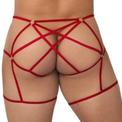 Jock Strap Cage Rouge